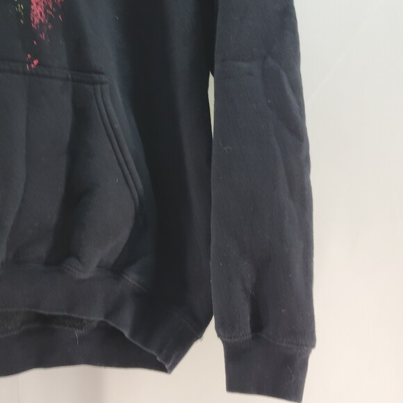 Grunt Style GS Hoodie Black Skull Flag Patriot USA Mens Large - Picture 7 of 9